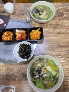 울릉도 태양식당 따개비칼국수