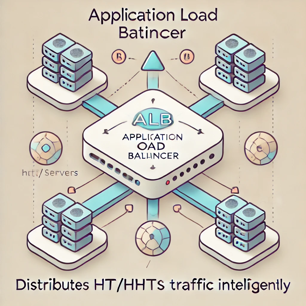 AWS 로드 밸런서 ALB 설명 이미지