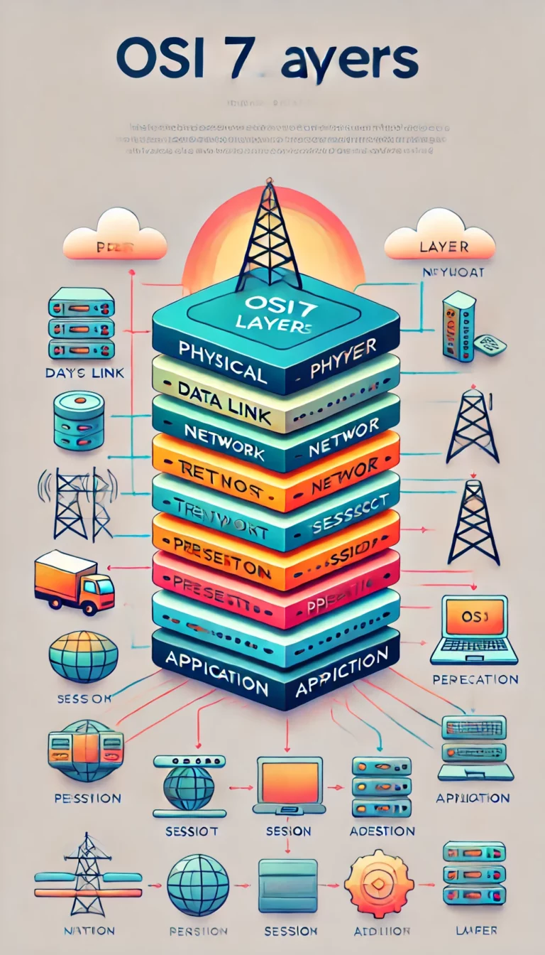 osi 7계층 설명 이미지