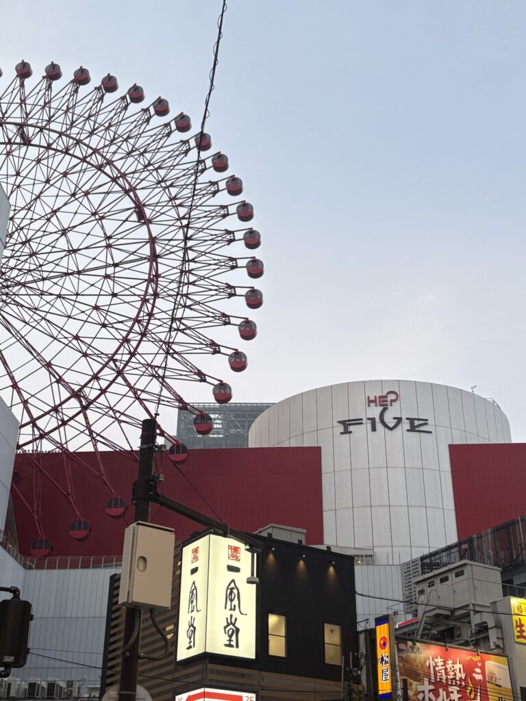 HEP FIVE 관람차 외관