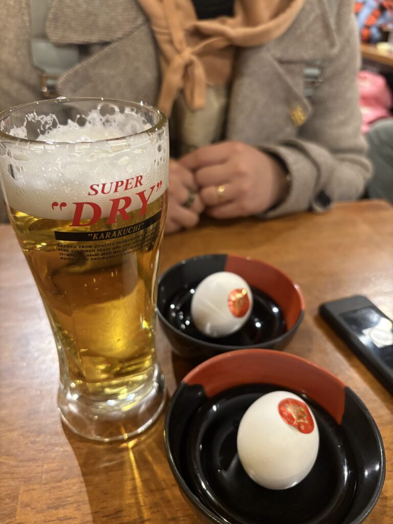 도톤보리 이치란라멘 계란