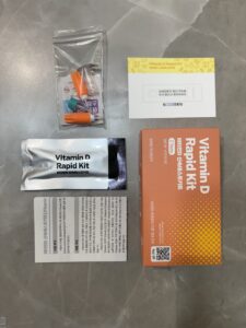 비타민D 신속테스트키트 구성품