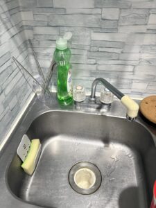 오사카 네코하우스 난바점 싱크대