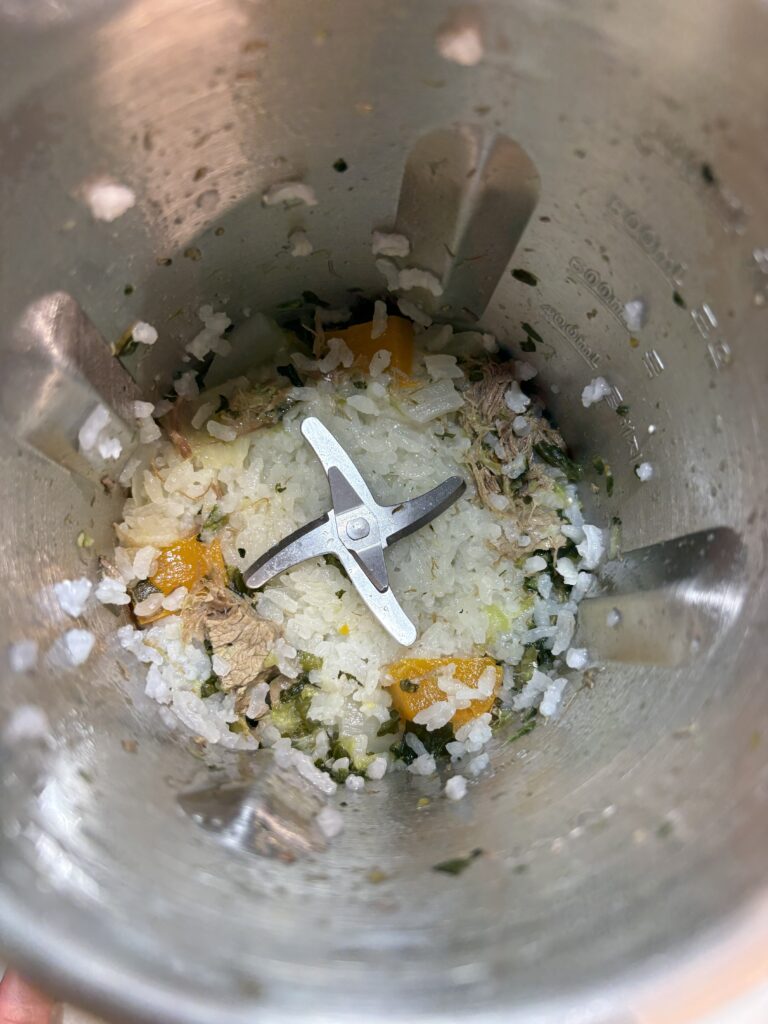 마이쿠커 소고기단호박 이유식   건강죽 실패 결과