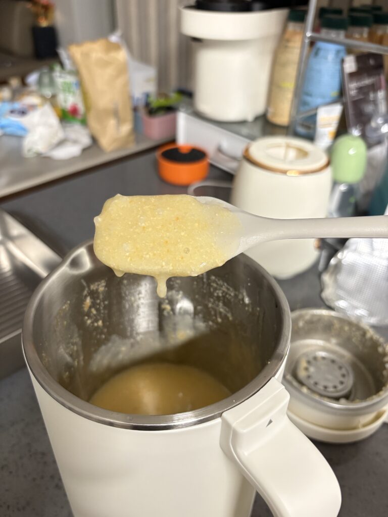 마이쿠커 이유식 모드 결과2