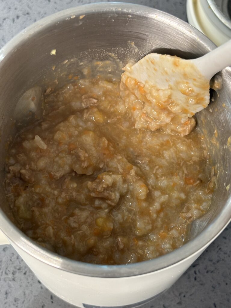 소고기애호박당근 중기이유식 4회분 완료2