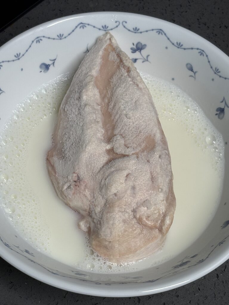 닭고기 중기 이유식 닭고기 해동