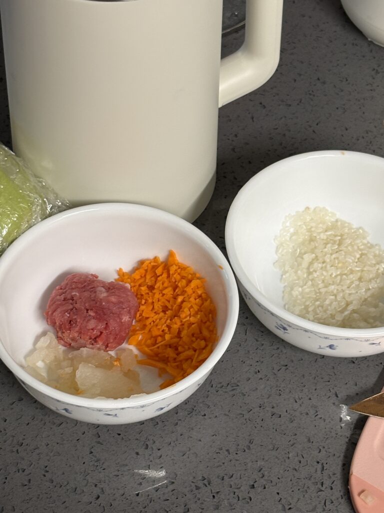 소고기 무 당근 후기 이유식 재료